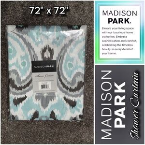 NWT - MADISON PARK - Shower Curtain 72" X 72"